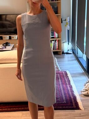 Light Blue Suistudio Work Dress Sz 4
